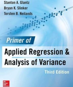 Primer Of Applied Regression And Analysis Of Variance 3Rd