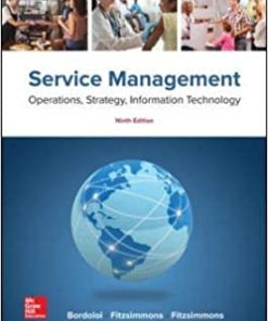 Service Management Operations Strategy Information Technology 9th