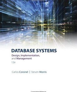 Database Systems Design Implementation Management 12Th