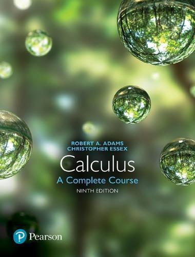 Calculus A Complete Course 9Th