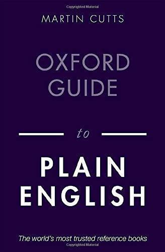Oxford Guide To Plain English 5Th