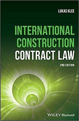 International Construction Contract Law 2Nd