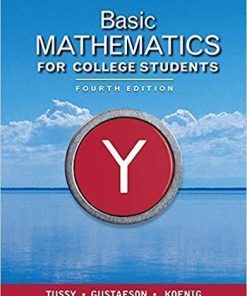 Basic Mathematics For College Students 4Th