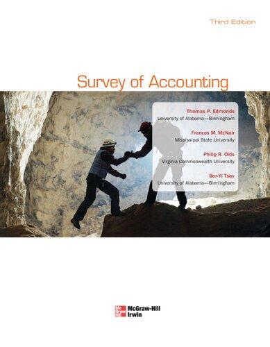 Survey Of Accounting 3Rd