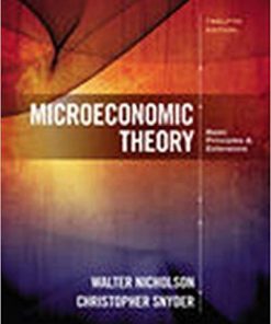 Microeconomic Theory Basic Principles And Extensions 12Th