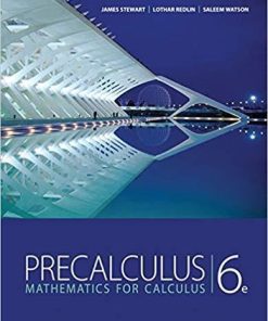 Precalculus Mathematics For Calculus 6Th