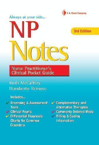 Np Notes Nurse Practitioners Clinical Pocket Guide 3Rd