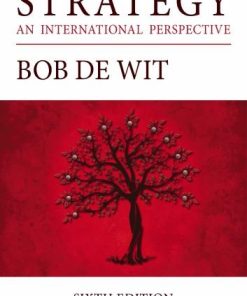 Strategy An International Perspective 6Th