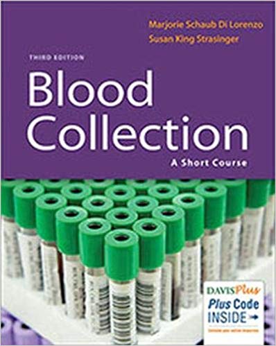 Blood Collection A Short Course 3Rd