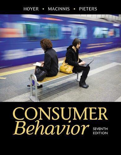 Consumer Behavior 7th Wayne D Hoyer
