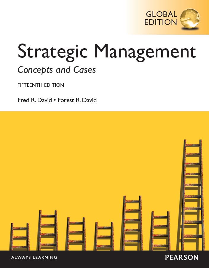 Strategic Management Concepts and Cases 15th 15E