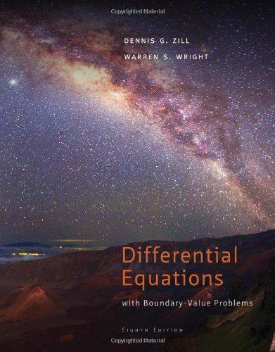 Differential Equations With Boundary Value Problems 8Th