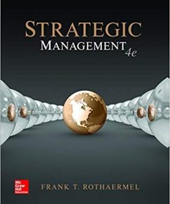 Strategic Management Concepts 4th by Frank Rothaermel