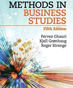 Research Methods In Business Studies 5Th