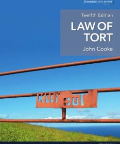 Law Of Tort 12Th