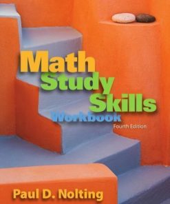 Math Study Skills Workbook Your Guide To Reducing Text Anxiety And Improving Study Strategies 4Th