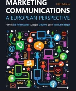 Marketing Communications A European Perspective 5Th