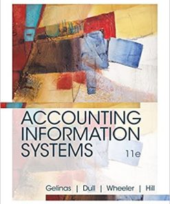 Accounting Information Systems 11Th Gelinas