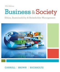 Business And Society 10Th