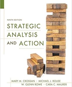 Strategic Analysis and Action 9th by Mary M Crossan