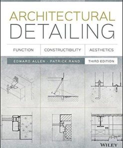 Architectural Detailing Function Constructibility Aesthetics 3Rd