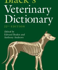 Blacks Veterinary Dictionary 22Nd