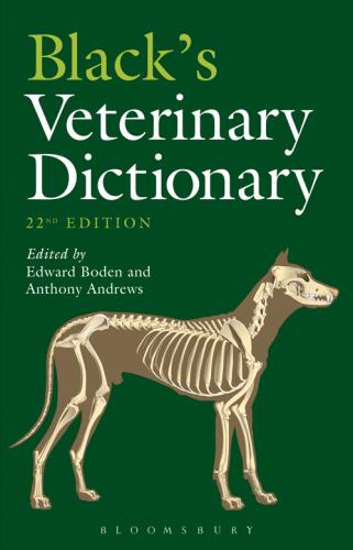 Blacks Veterinary Dictionary 22Nd