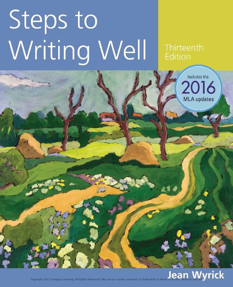 Steps to Writing Well 13th 13E Jean Wyrick
