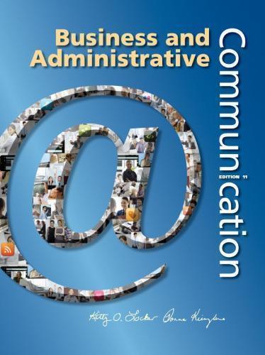 Business And Administrative Communication 11Th