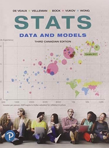 Stats Data and Models 3rd Canadian
