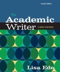 The Academic Writer A Brief Guide 4Th
