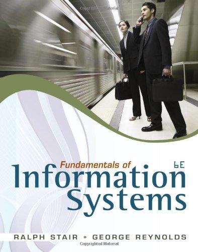 Fundamentals Of Information Systems 6Th