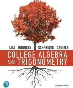 College Algebra And Trigonometry 7th