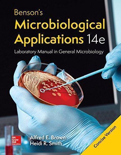 Bensons Microbiological Applications Laboratory Manual 14Th