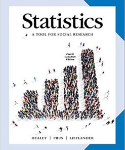Statistics A Tool for Social Research 4th Canadian by Joseph Healey