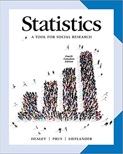 Statistics A Tool for Social Research 4th Canadian by Joseph Healey