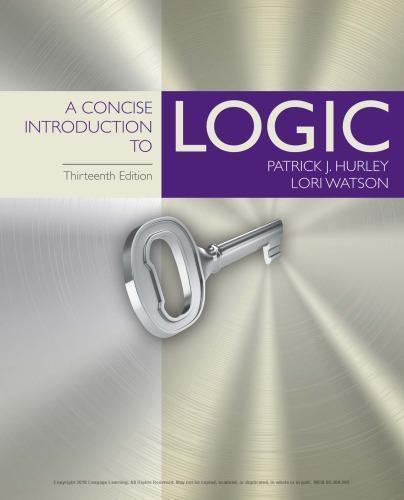 A Concise Introduction To Logic 13Th