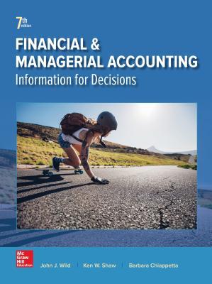 Financial And Managerial Accounting 7Th