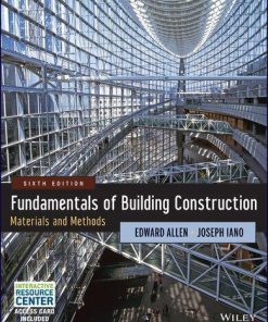 Fundamentals Of Building Construction Materials And Methods 6Th