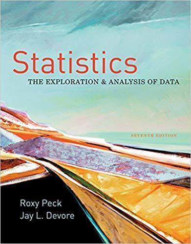 Statistics The Exploration Analysis Of Data 7Th