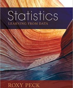 Statistics Learning from Data by Roxy Peck