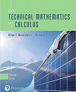 Basic Technical Mathematics With Calculus 11Th