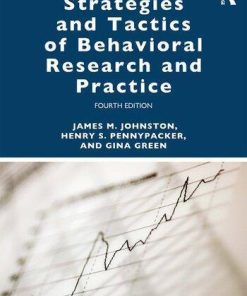 Strategies And Tactics Of Behavioral Research And Practice 4Th