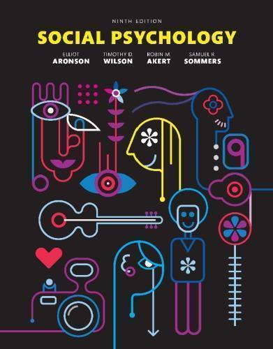 Social Psychology 9th Elliot Aronson