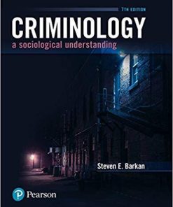 Criminology A Sociological Understanding 7Th
