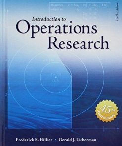 Introduction To Operations Research 10Th