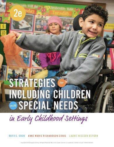 Strategies For Including Children With Special Needs In Early Childhood Settings 2Nd