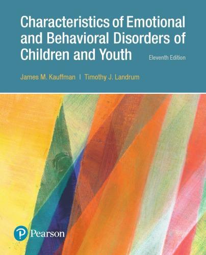 Characteristics Of Emotional And Behavioral Disorders Of Children And Youth 11Th