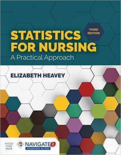 Statistics For Nursing A Practical Approach 3Rd