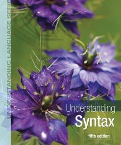 Understanding Syntax 5Th
